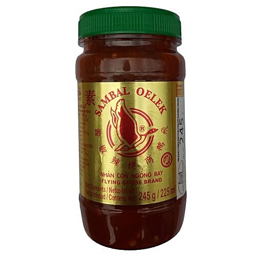 Flying Goose Sambal Oelek Sauce, 245 g  