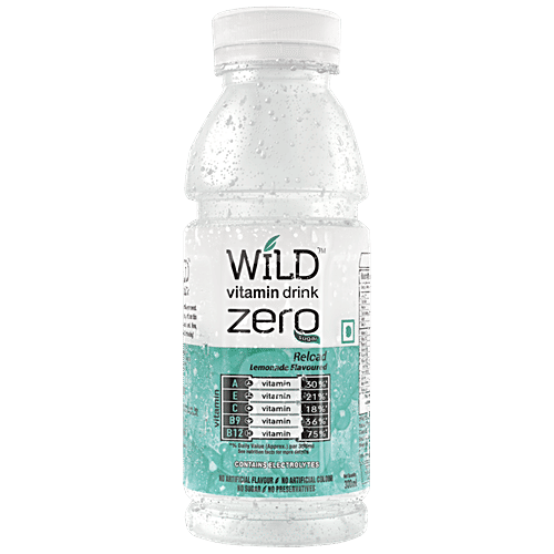 Buy Wild Vitamin Drink Lemonade Zero Sugar 300 Ml Online At Best Price