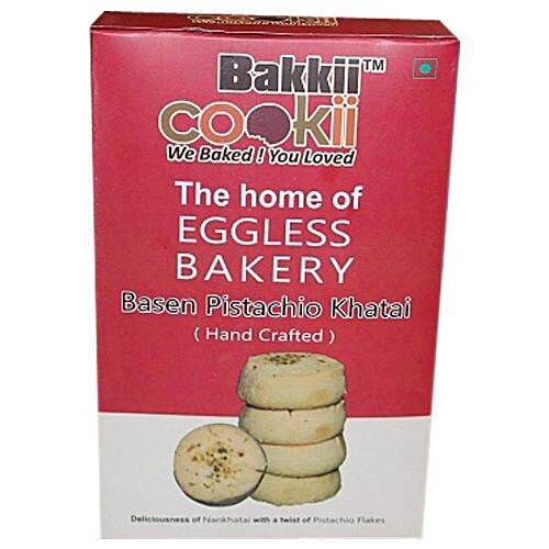 Bakkii Cookii Khatai - Besan Pistachio, 300 g  