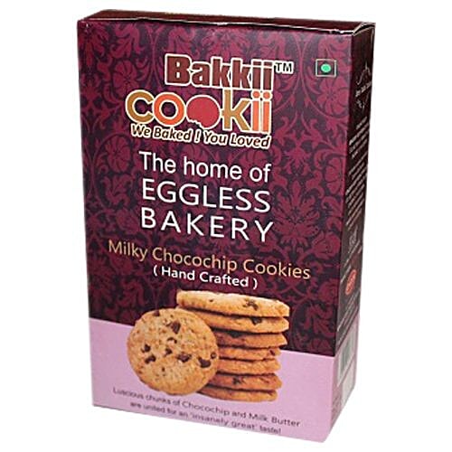 Bakkii Cookii Cookies - Milky Chocochips, 300 g  