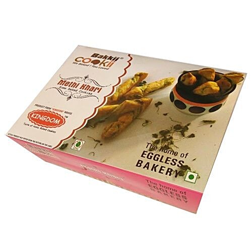 Bakkii Cookii Methi Khari, 300 g  