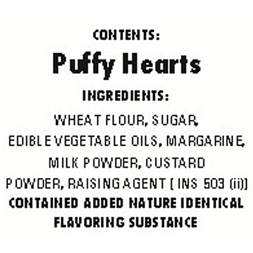 Bakkii Cookii Cookies - Puffy Heart, 300 g  