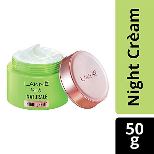 Lakme Creme - 9 To 5 Naturale, Night, 50 g