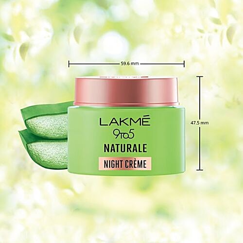 Lakme Creme - 9 To 5 Naturale, Night, 50 g  