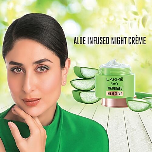Lakme Creme - 9 To 5 Naturale, Night, 50 g  