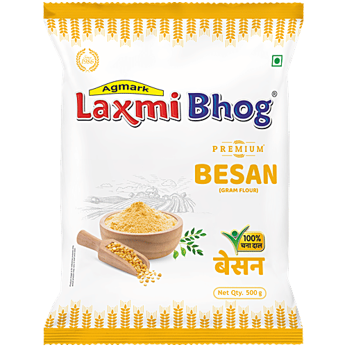 Laxmi Bhog Besan - Kadi Pakoda, 500 g  Chana Dal Besan