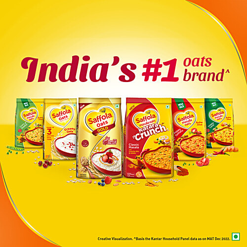 Saffola Masala Oats - Classic Masala, 500 g  