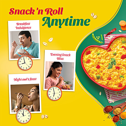 Saffola Masala Oats - Veggie Twist, 500 g  