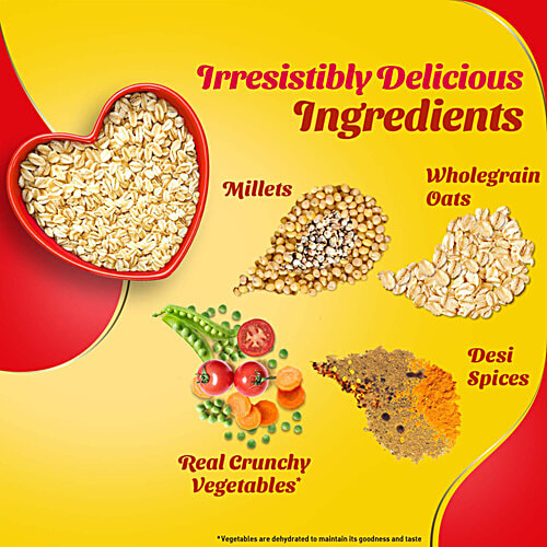Saffola Masala Oats - Peppy Tomato, 500 g  