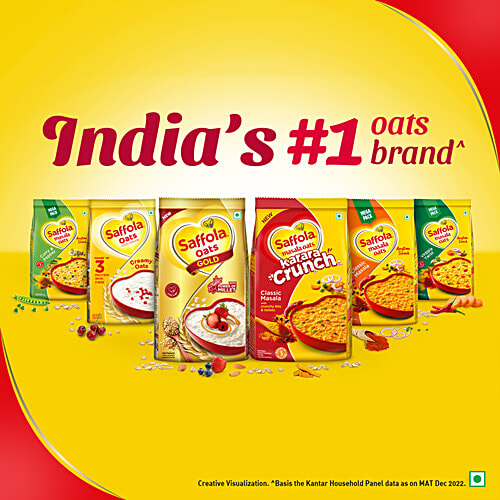 Saffola Masala Oats - Peppy Tomato, 500 g  
