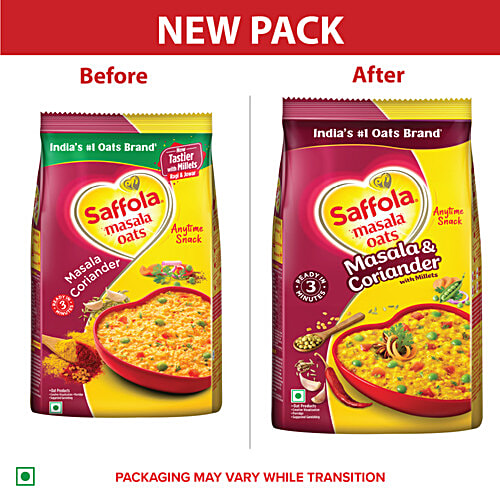 Saffola Masala Coriander Oats, 550 g  