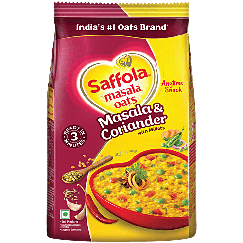 Saffola Masala Coriander Oats, 550 g  