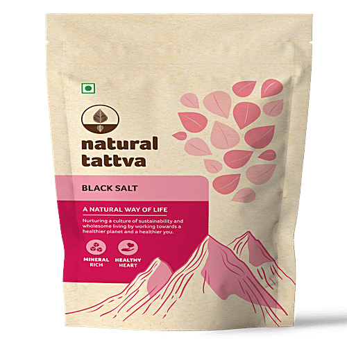 Organic Tattva Salt - Black, 500 g  