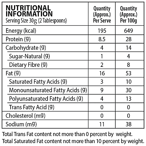 Sundrop Peanut Butter - 100% Natural, Crunchy, 924 g  
