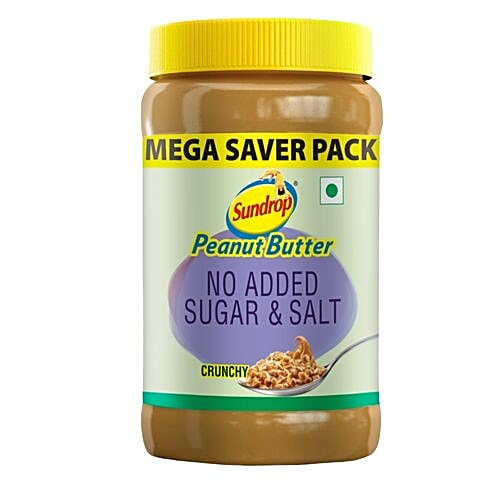 Buy Sundrop Peanut Butter Crunchy Spread No Added Sugar & Salt Online at Best Price of Rs 199
