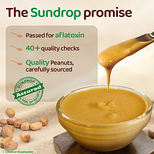Sundrop Peanut Butter - 100% Natural, Creamy, 924 g  
