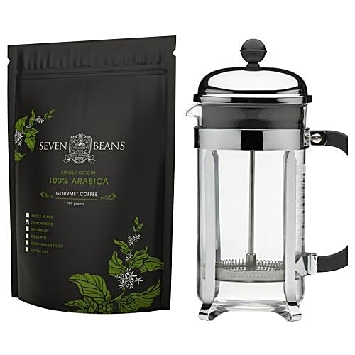 Buy Seven Beans Indian Gourmet Coffee 100 Arabica Medium Roast French