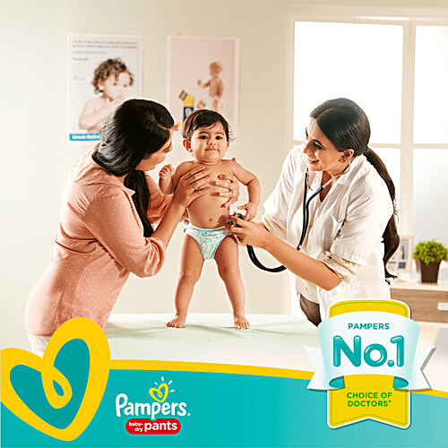 Pampers  New Diapers Pants, Large, 11 Count  