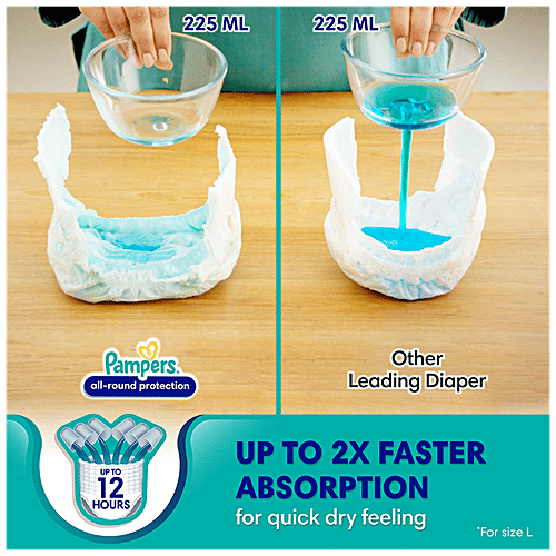 Pampers  New Dry Large Box Packs, 128 pcs  