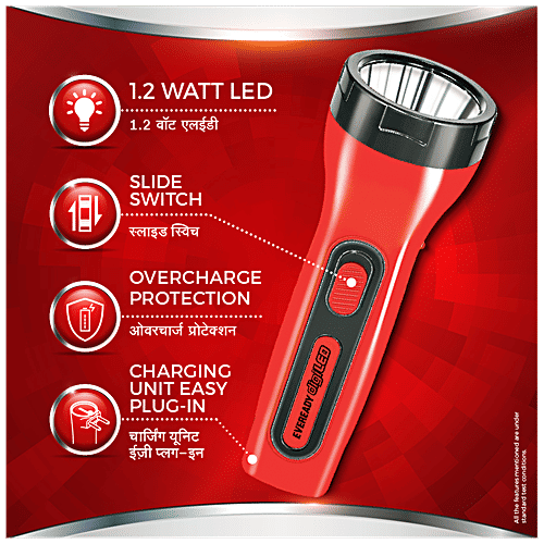 Buy Eveready Torch Rechargeable Ultra Led Dl92 1 Pc Online At Best
