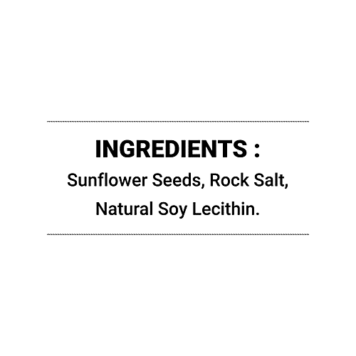 True Elements Snack - Sunflower Seeds, Roasted, Salted Crunch, Harippa, 125 g Good Source of Vitamin E & Vitamin B6