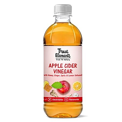 Buy True Elements Apple Cider Vinegar With Honey, Ginger, Garlic