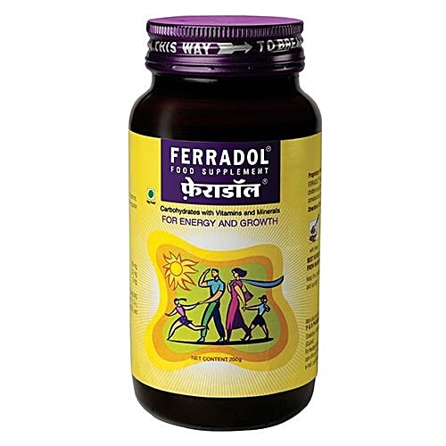 Ferradol Powder - Food Supplement, 200 g  For Energy & Growth