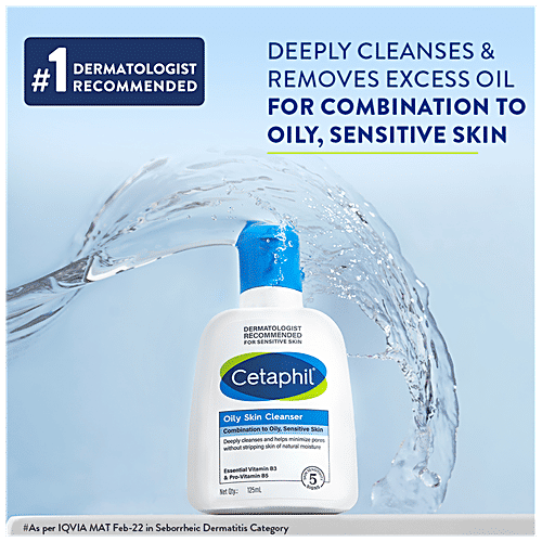 Buy Cetaphil Oily Skin Cleanser For Oily, Acne Prone Skin, Soap Free