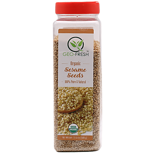 Buy GeoFresh Seasame Seeds Organic, USDA Certified Online at Best Price of Rs 300 bigbasket