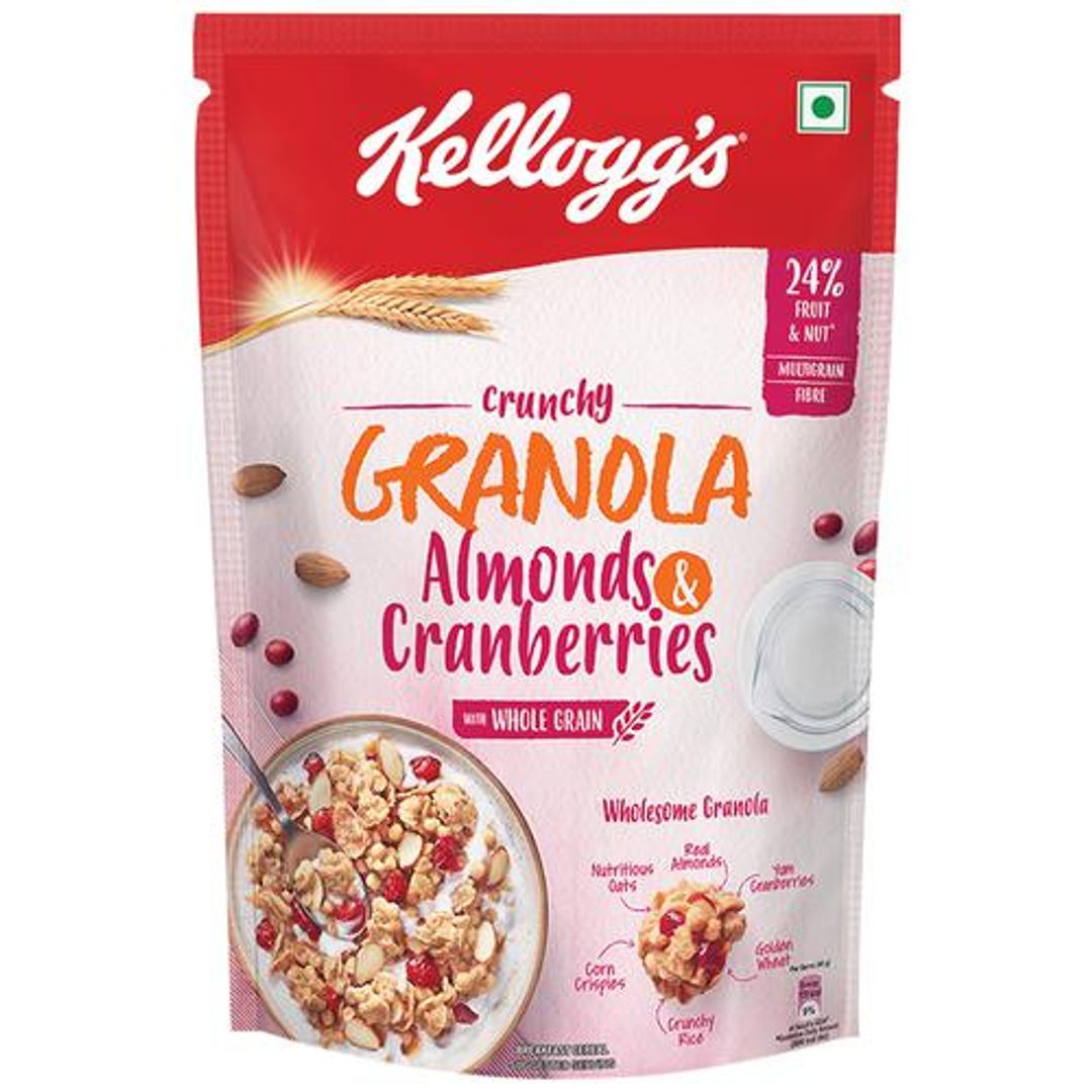 Kelloggs Crunchy Granola Almonds & Cranberries, 460 g 