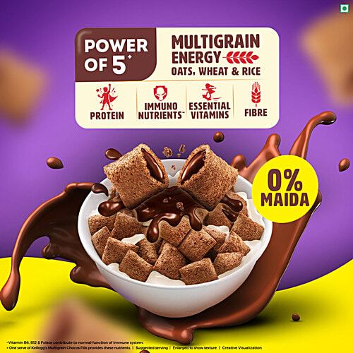 Kellogg's Multi Grain Chocos Fills, 160 g  