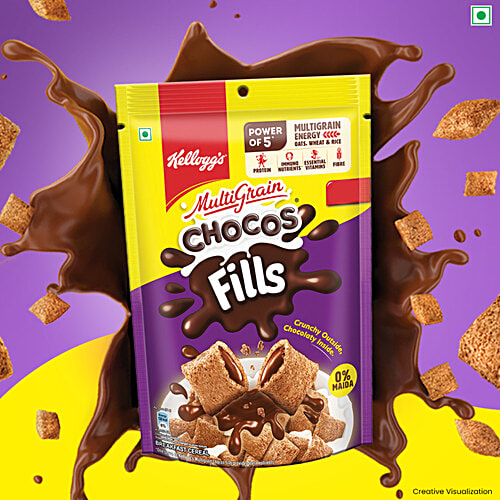 Kellogg's Multi Grain Chocos Fills, 160 g  
