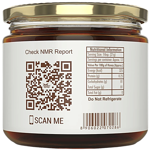Nature's Nectar Select Honey - Forest, 400 g  Natural, No Total Fat