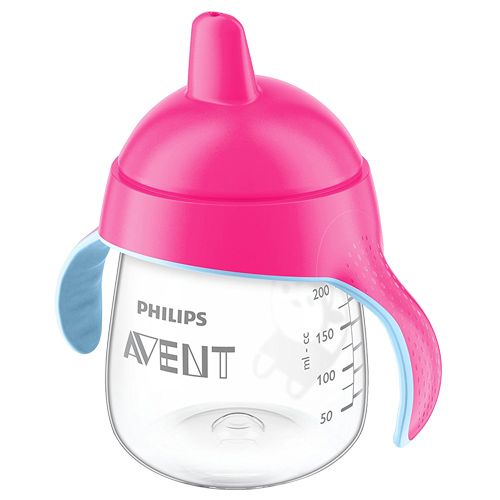 Avent Premium Spout Cup - Pink, 260 ml  