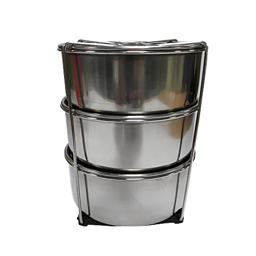 Asian Tiffin - Stylo Hot Executive, Evening Pista, 400 ml Set of 3 