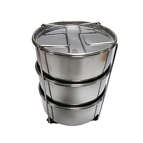 Asian Tiffin - Stylo Hot Executive, Evening Pista, 400 ml Set of 3 