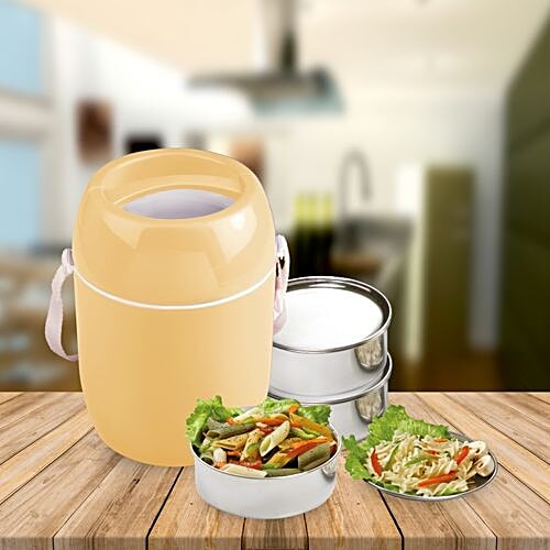 Asian Tiffin - Stylo Hot Executive, Stylo Cream, 400 ml Set of 3 