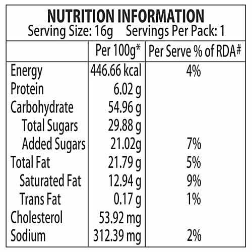 Country Harvest Vanilla Cake With Vanilla Cream, 16 g  