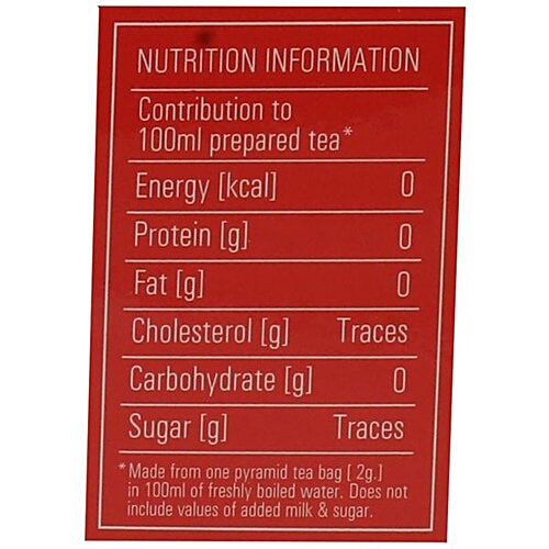 Teesta Lounge Classic Tea Bags - with Gojiberry Bits, 20 pcs  