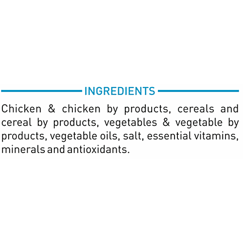 Purepet Chicken & Vegetable Adult Dog Dry Food, 1 kg  Ideal Weight Formula