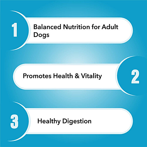 Purepet Chicken & Vegetable Adult Dog Dry Food, 1 kg  Ideal Weight Formula