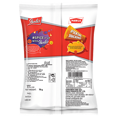 Parle Wafers - Piri Piri, 70 g  
