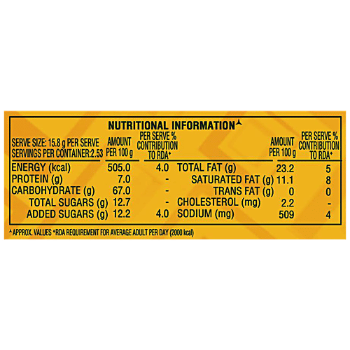 Parle Krackjack Biscuits - Butter Masala, 40 g Zero Trans Fat