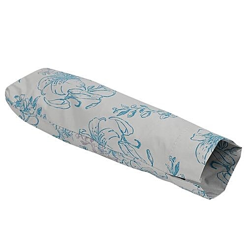 Daily Luck Three Fold Flower Printed Premium Umbrella - Auto Open & Close, Off-White, 1 pc Windproof, Waterproof