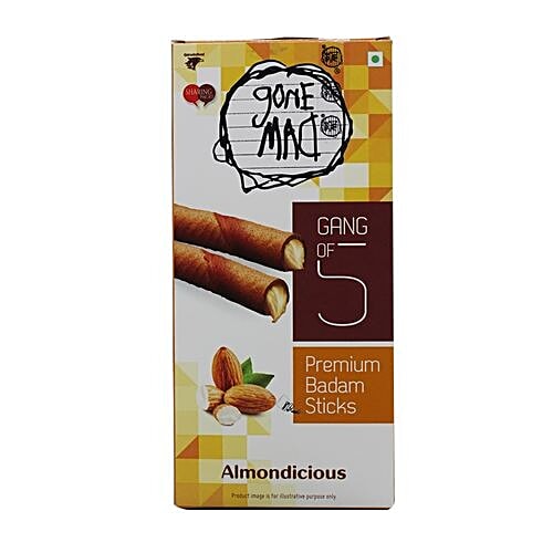 Buy Gone mad Gang of 5 Premium Badam Sticks Online at Best Price of Rs