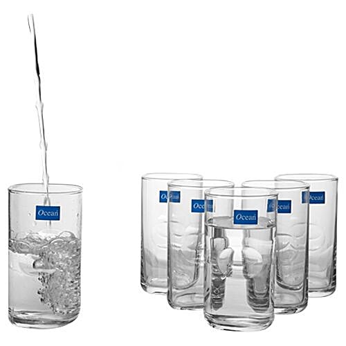 Ocean Mocktail Glass - Unity, High Ball, 290 ml (Set of 6) 