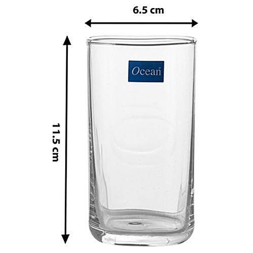 Ocean Mocktail Glass - Unity, High Ball, 290 ml (Set of 6) 