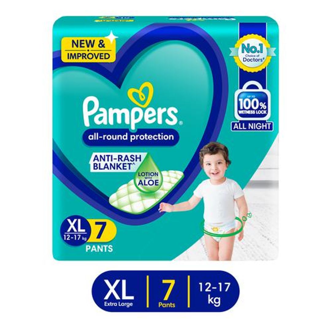 Pampers  New Xtra Large - 7 Diaper Pants, 7 pcs 