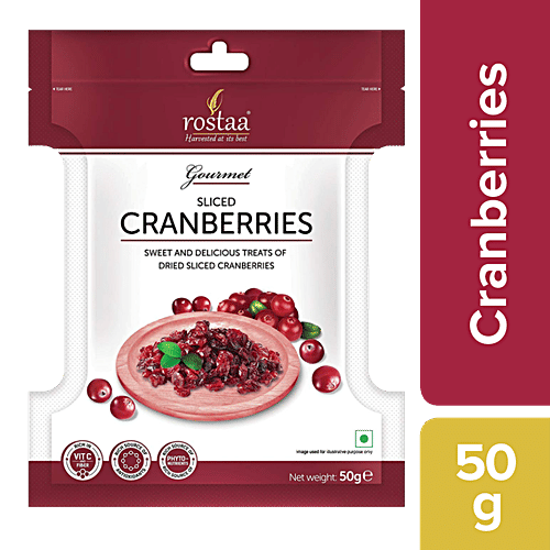 Rostaa Cranberry - Slice, 50 g  