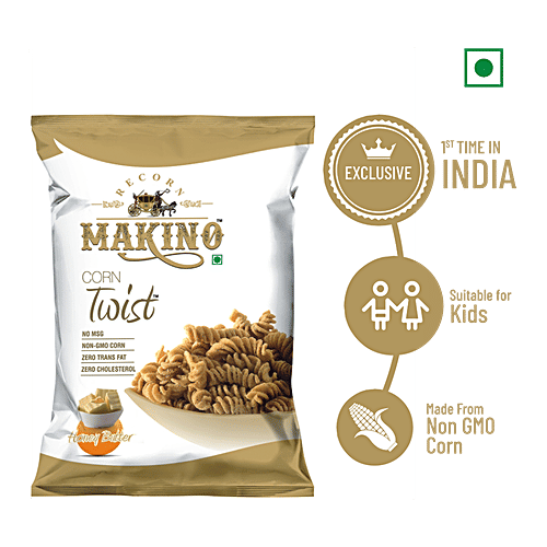 Makino Corn Twist - Honey Butter, 60 g  